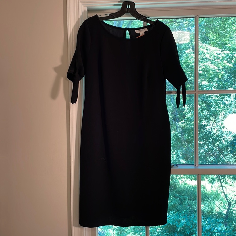 Black maternity dress
